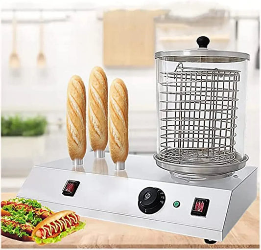 3sticks Machine à Hot-Dog, cuiseur, vapeur, pour Hot-Dog