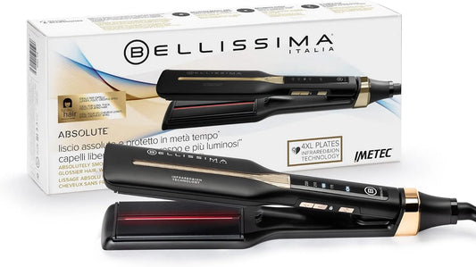 Lisseur cheveux, fer à lisser, Bellissima, 4 Températures