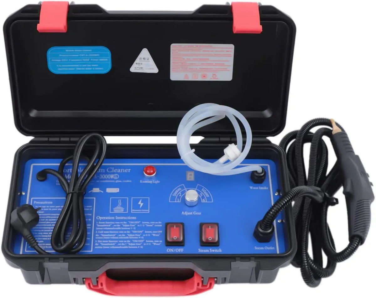 Nettoyeur vapeur W 220, 3000 W, 220 V, portable, professionnel, usage sur sols, cuisine, voiture, vitres et canapé