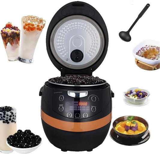 machine à perles, Machine à Boba, cuiseur, 8 L, 1350 W, professionnel