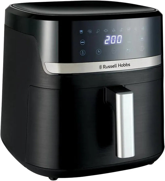Russell Hobbs XXL 8 9-en-1 Lave-vaisselle, 26cm, 8,3 L, Ø 26 cm, tactile, gril, pizza, silencieux, 27632-56, Rapid Air