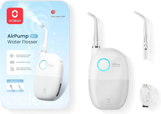 Portable, hydropulseur dentaire électrique, 3 Modes, sans fil, gris, pour Appareils Orthodontiques et Aligneurs
