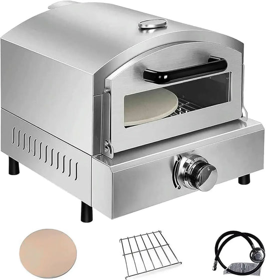Four électrique à pizza, 12 pouces, portable, extérieur