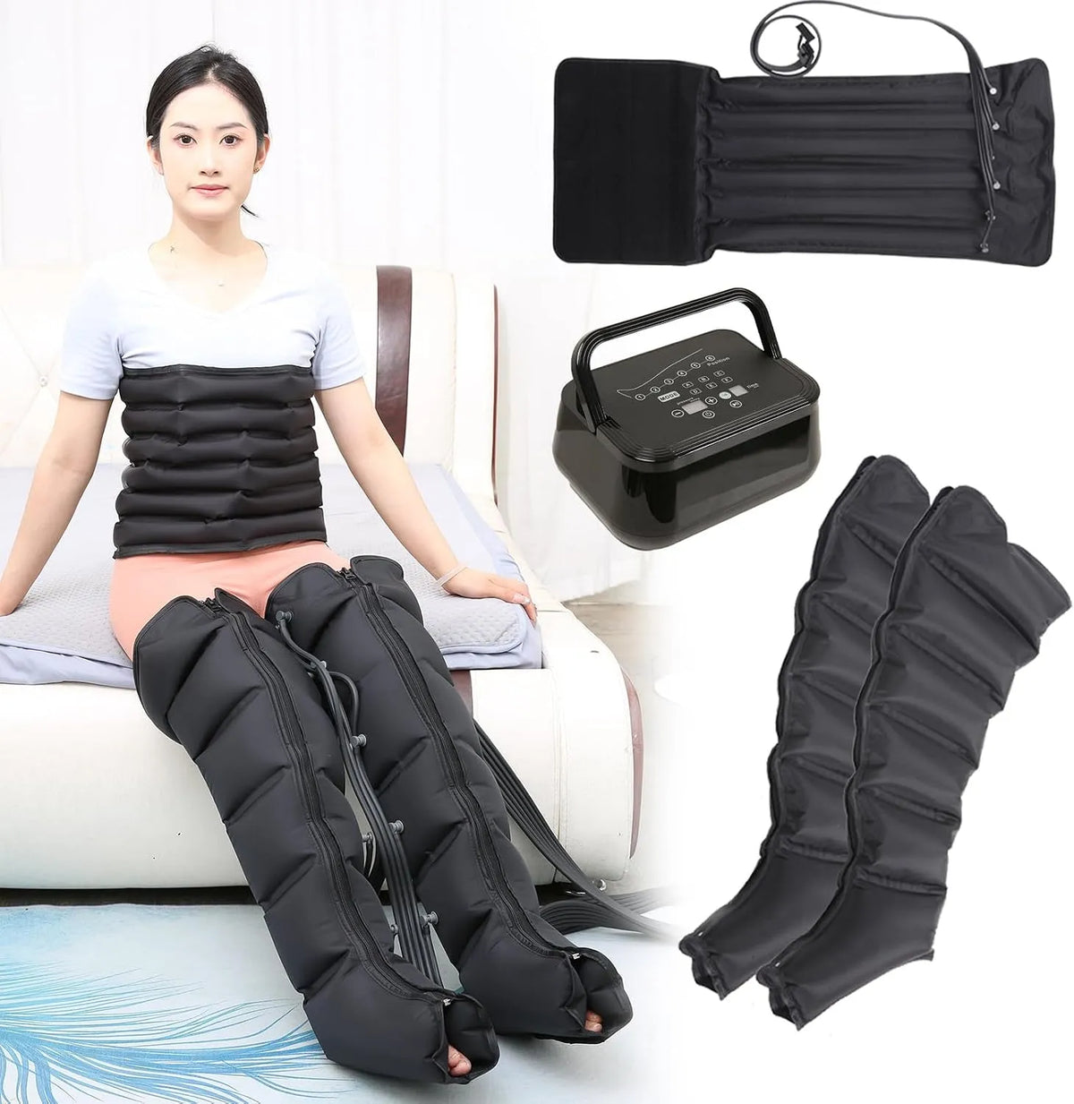 masseur, pour le traitement du lipœdème des jambes