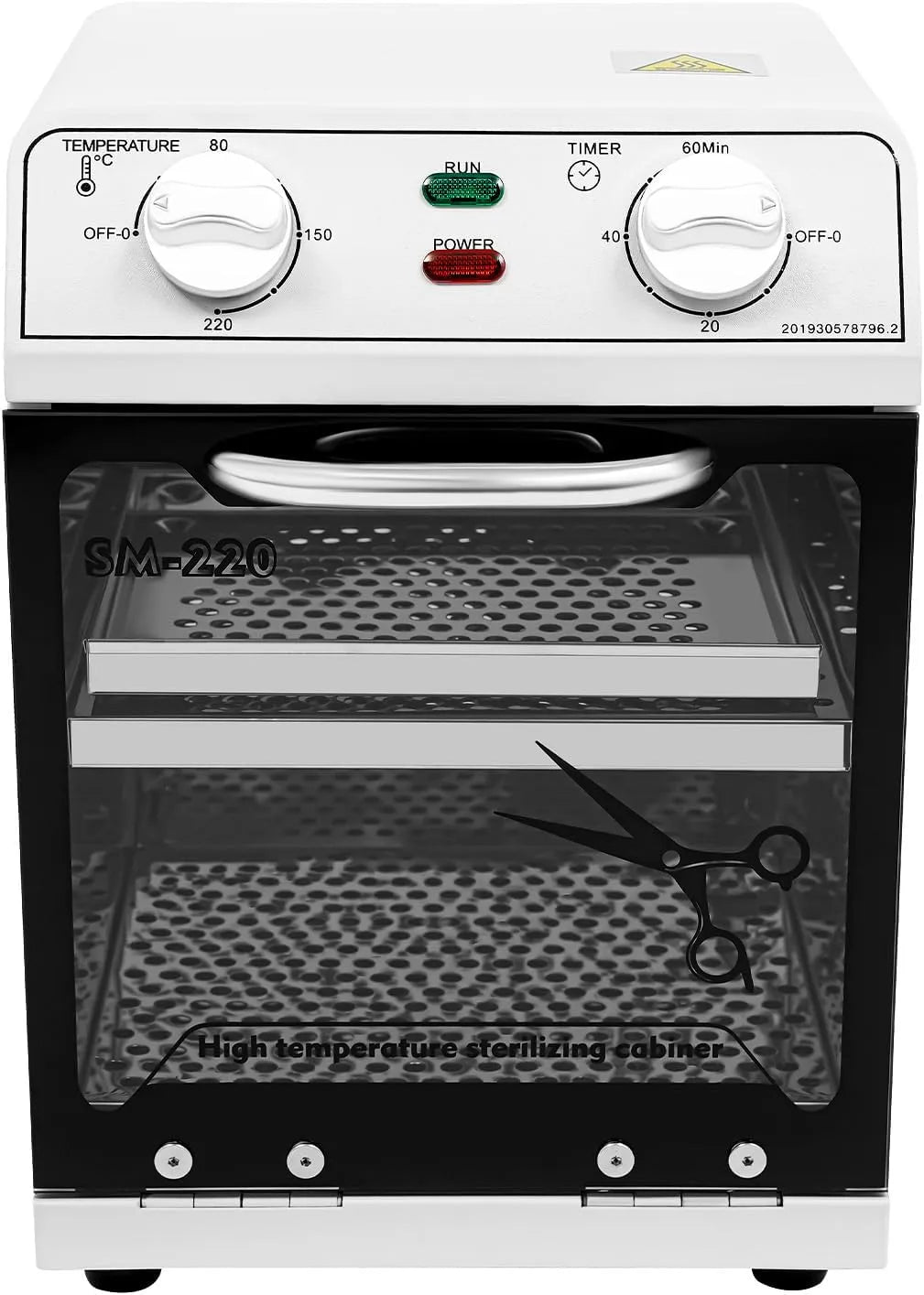 Stérilisateur, armoire, armoire de stérilisation UV, appareil électrique de stérilisation, 8 L, minuteur, décoration de salon, blanc