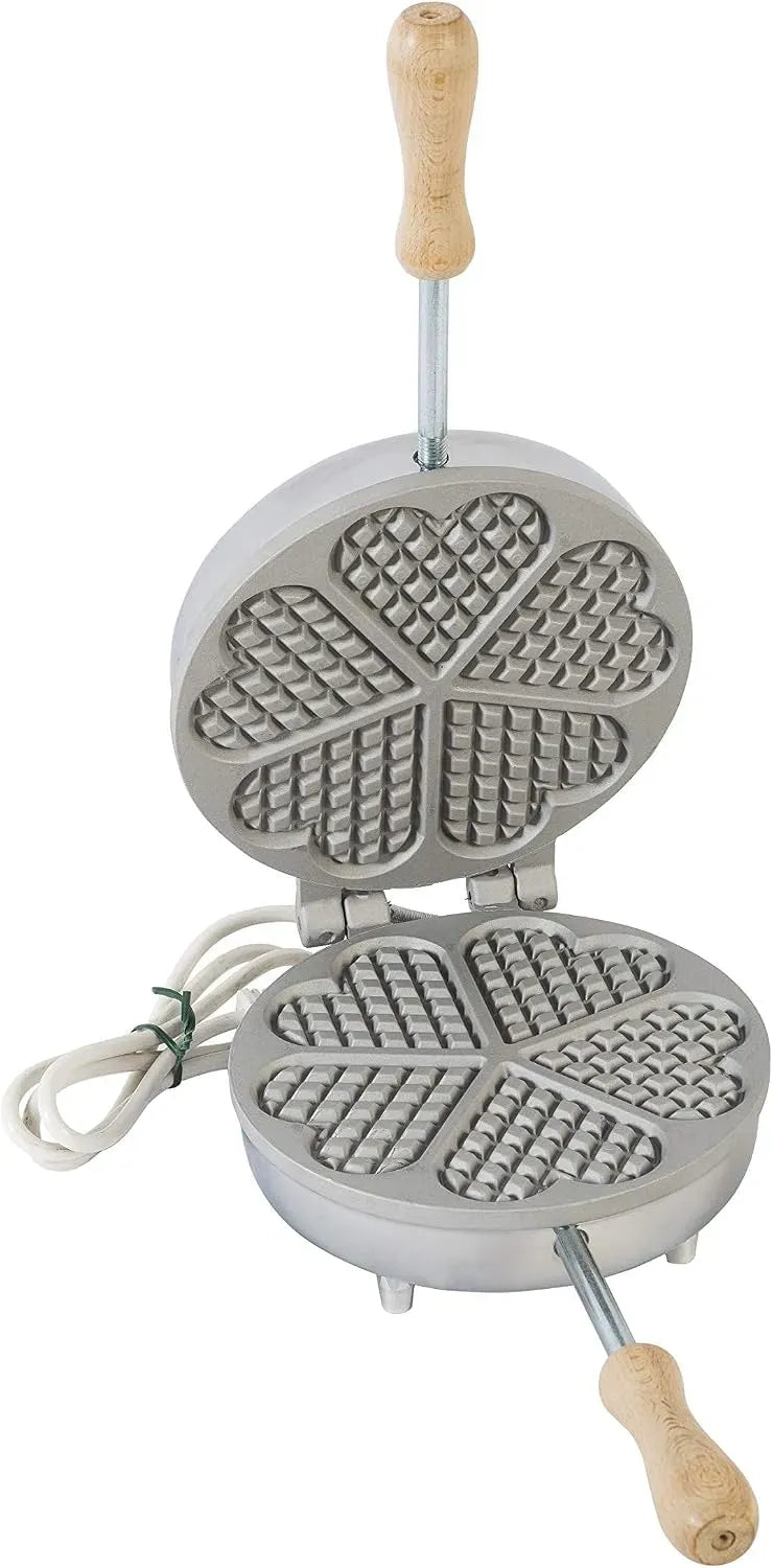 CBE805030000 électrique pour la cuisson des dosettes et ferrelles en forme de cœur