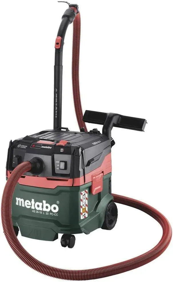 Aspirateur AS 36, 18 L, Metabo pirateur Eau et poussière sans Fil -18 L 20 PC-CC
