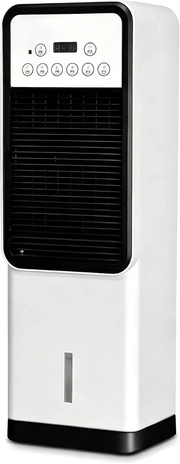 Ventilateur, portable, tactile, 3 vitesses, Refroidisseur d'air portable, écran tactile, 3 vitesses + 3 modes