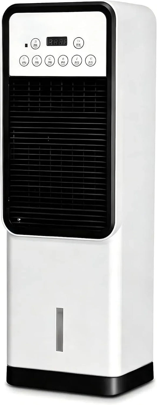 Ventilateur, portable, tactile, 3 vitesses, Refroidisseur d'air portable, écran tactile, 3 vitesses + 3 modes