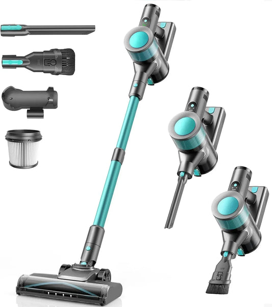 Aspirateur, amovible, 50 Min Autonomie, Brosse Anti-Enchevêtrement LED