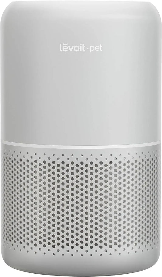 Purificateur d'air, 187 m³/h, 24 dB, LEVOIT H13 2/4/8/12H, minuteur, silencieux, Elimine 99,97% Poils d'animaux Fumée Poussière