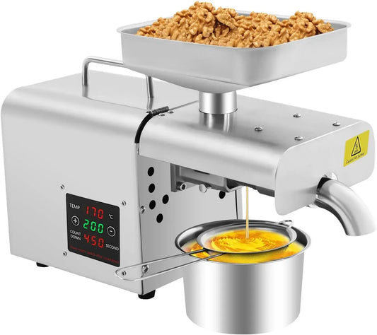 machine de contrôle, Presse, 610 W, acier inoxydable, pour noix