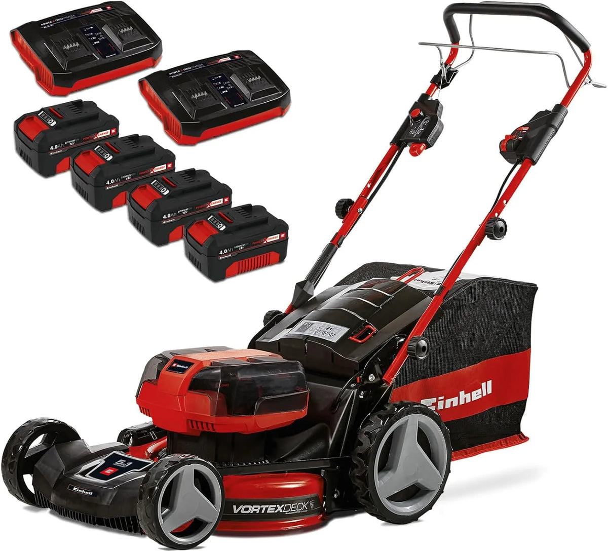 Einhell CM 36 Moteur, 47 cm, 36 V, sans fil, Professional Tondeuse à Gazon sans Fil GP- /47 S HW Li Power X-Change 36V