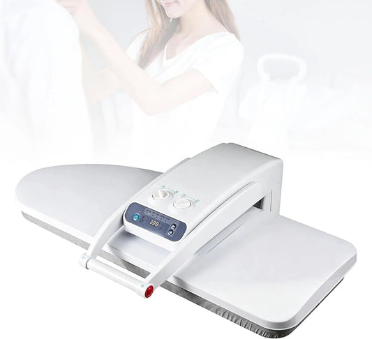Presse, presse à repasser vapeur, 80 × 31 Cm, 1800 W, 5 Modes, pour Vêtements Et Linge De Maison