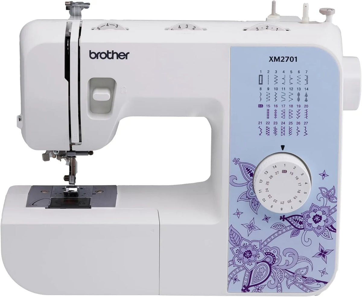 Brother XM2701S Machine à Coudre, Portable, machine à coudre électrique, pour Débutants