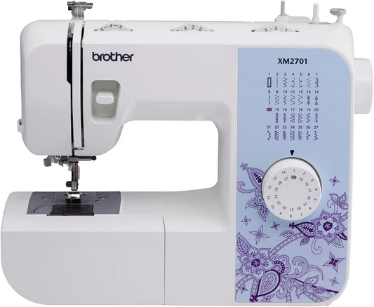Brother XM2701S Machine à Coudre, Portable, machine à coudre électrique, pour Débutants
