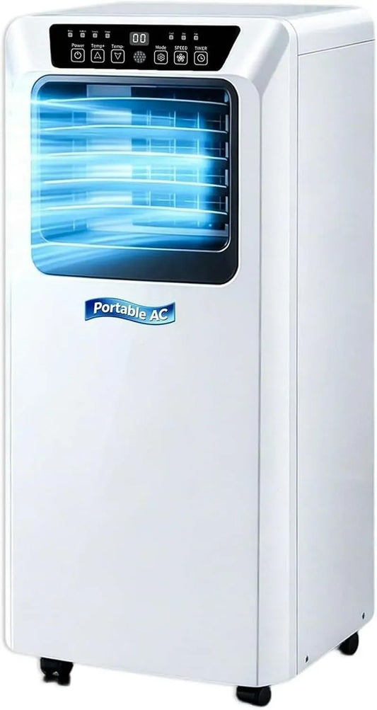 Climatiseur 24H 7000BTU, minuteur, silencieux, Rafraîchit jusqu'à 20 M², Prise UK Type G