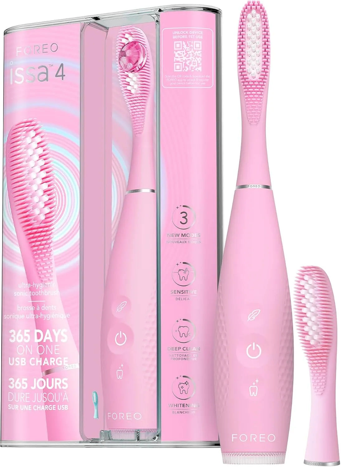 ISSA 4 4-en-1 Brosse, hygiène, FOREO ISSA, ultra-hygiénique