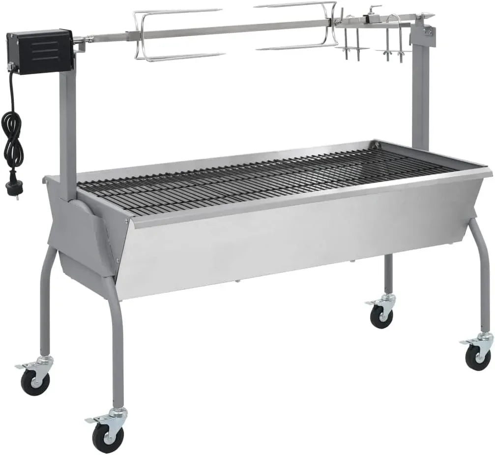 Barbecue, portable, extérieur, gril, bois, pour charbon de bois