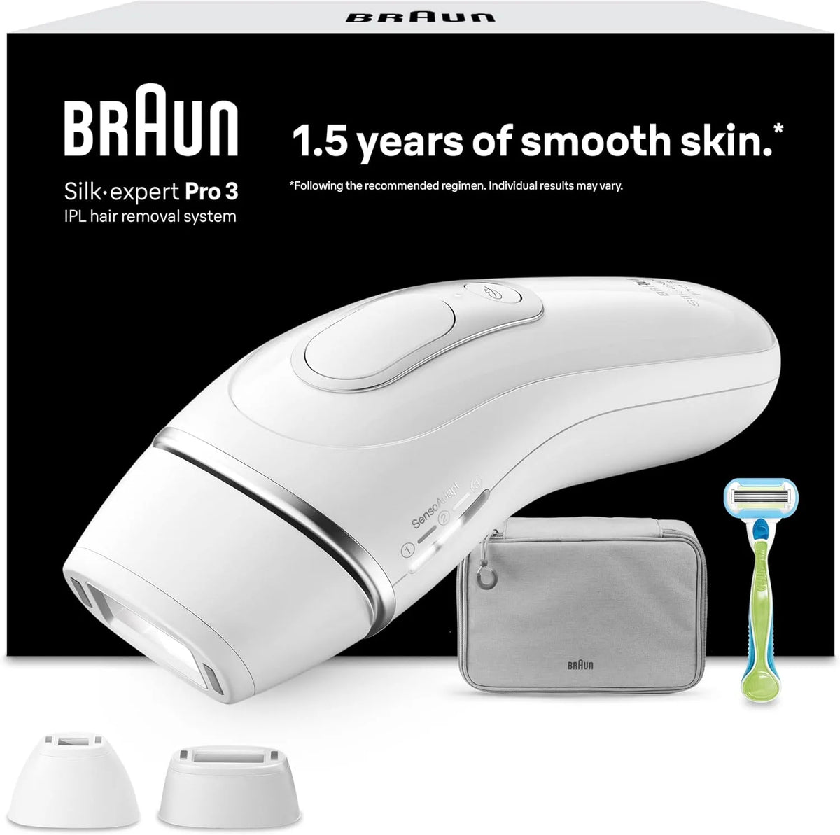 Braun PL3122 appareil d'épilation électrique pour femme, Rasoir, pour Epiler Jambes