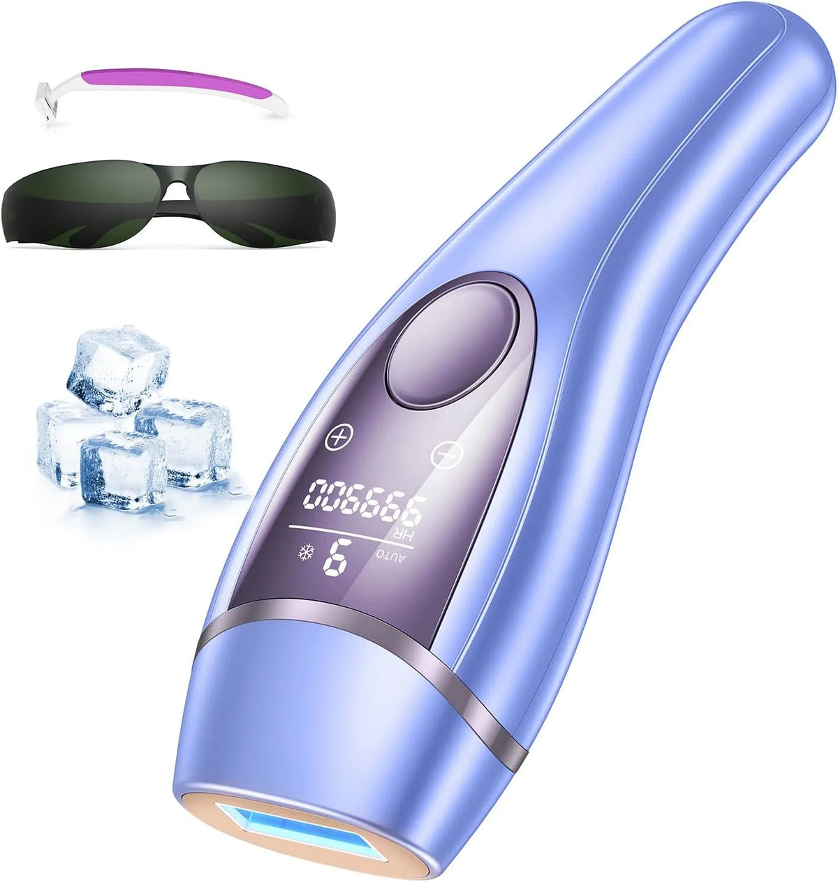 bleu épilation laser
