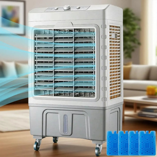Ventilateur, 55 L, 3 niveaux, grand réservoir, professionnel