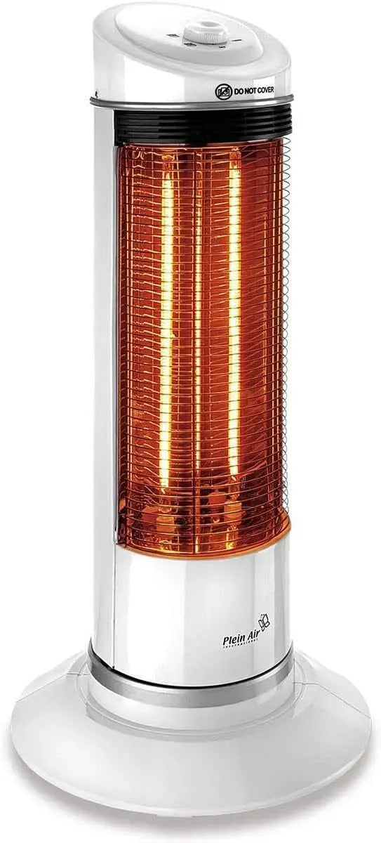 Radiateur électrique, 1200 W, PLEIN, AIR, appareil de chauffage, Chauffage d'appoint électrique 1200W Chaleur immédiate Oscillant Surface 25 m²