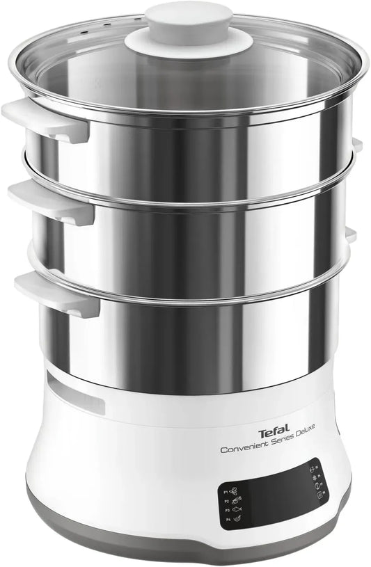 Tefal VC502D10 Cuiseur, vapeur, Cuiseur a vapeur Deluxe Convenient Series