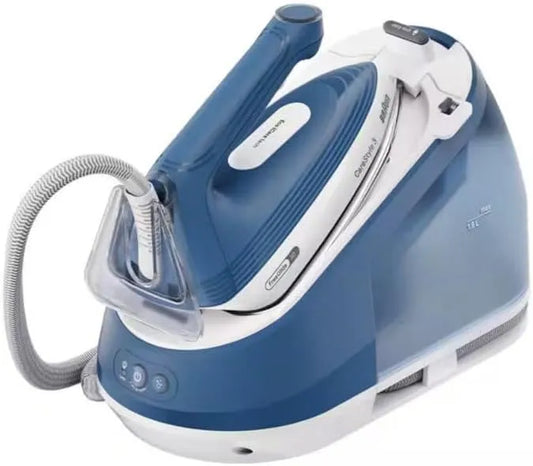 Braun IS3255BL Chauffe-eau, effet 3D, vapeur, bleu, semelle FreeGlide 3D, CareStyle 3