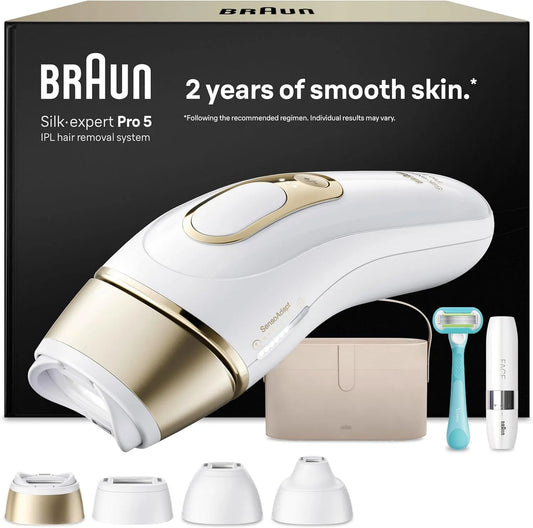 Braun PL5442 appareil d'épilation électrique pour femme, Rasoir, blanc