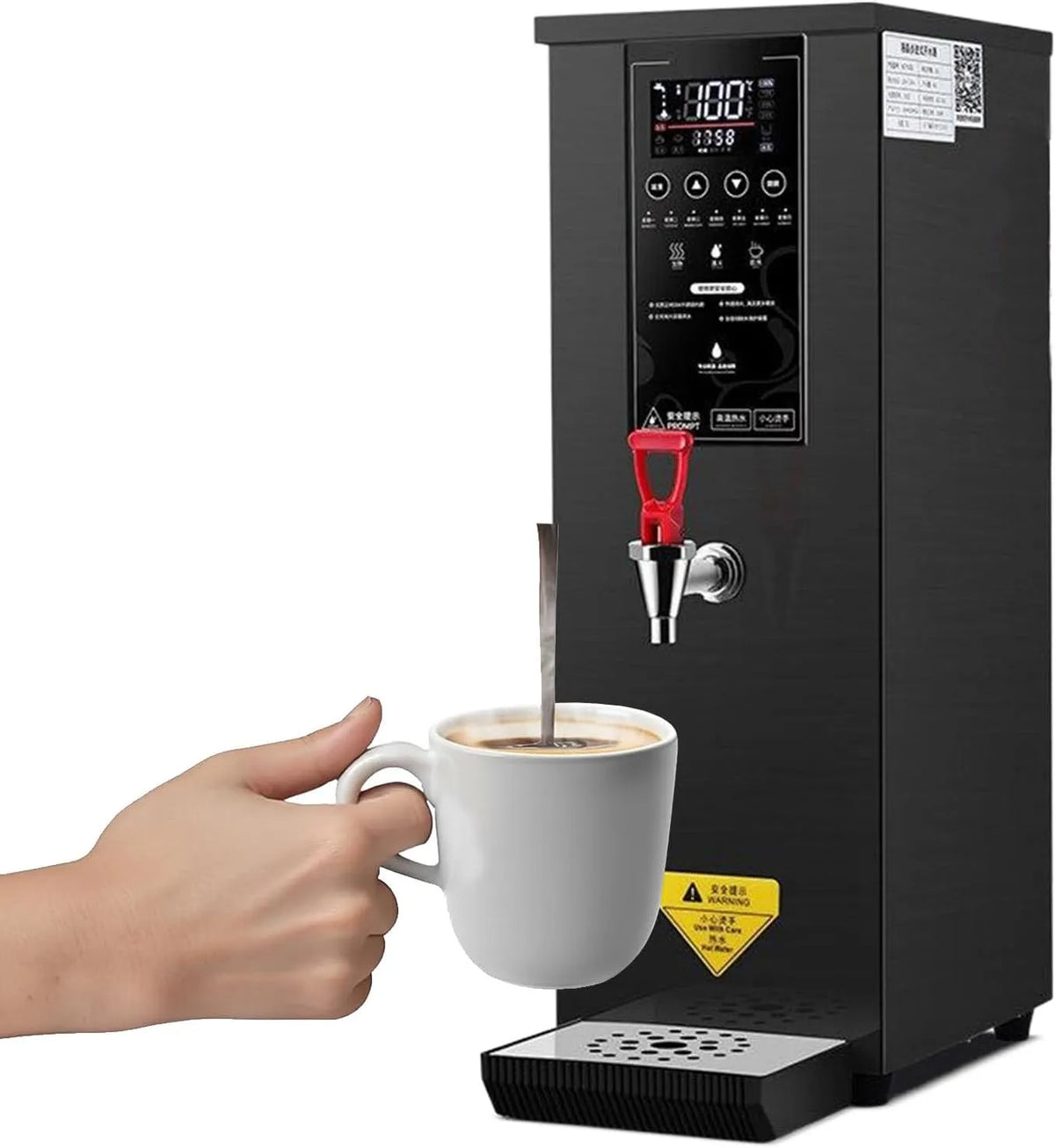 Distributeur, 3000 W, tactile, décoration de salon, écran LCD, professionnel, noir, pour Salon de thé