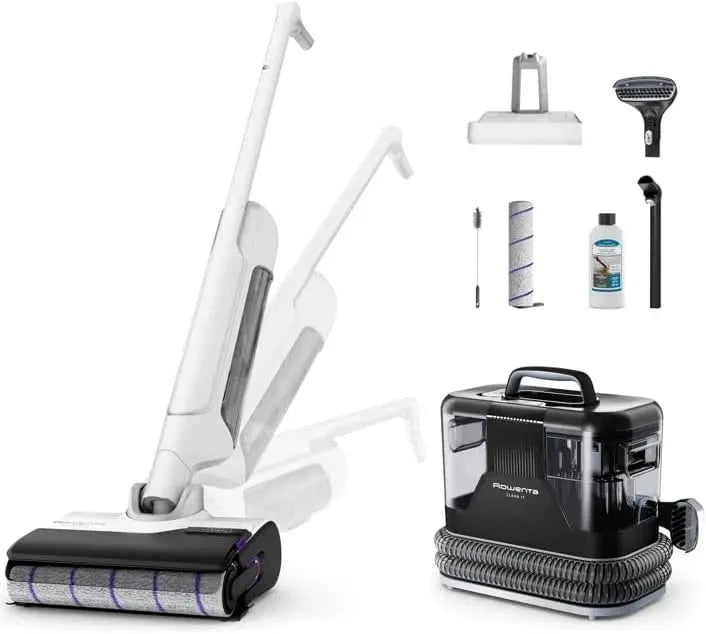Rowenta GZ7540WO IN5010F0 Aspirateur, X-Clean 10 et Clean it