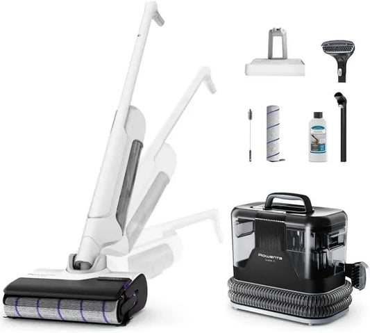 Rowenta GZ7540WO IN5010F0 Aspirateur, X-Clean 10 et Clean it