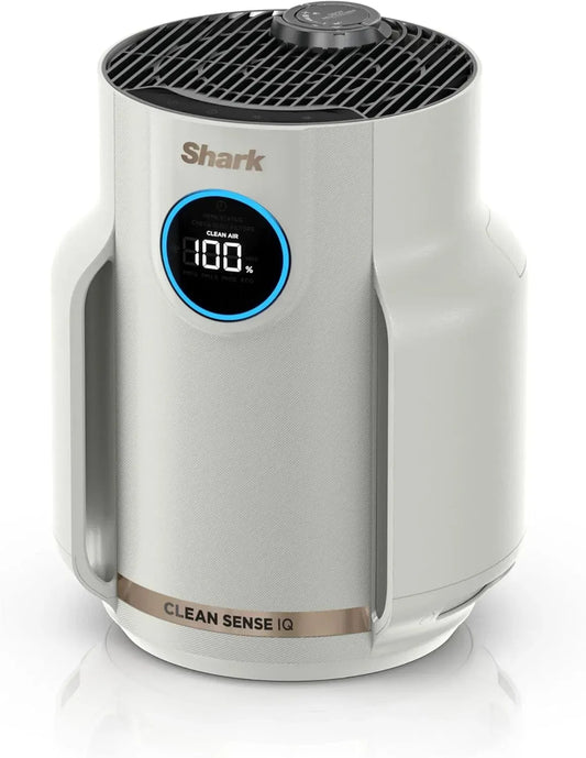 Purificateur d'air, Shark NeverChange5, 5 ans filtre HEPA retient 99,97% des allergènes, 25 m²