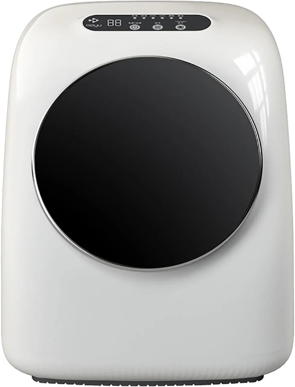 Lave-linge, 2 L, portable, tactile, acier inoxydable, 7 modes de lavage et d'entretien, corps intérieur en acier inoxydable