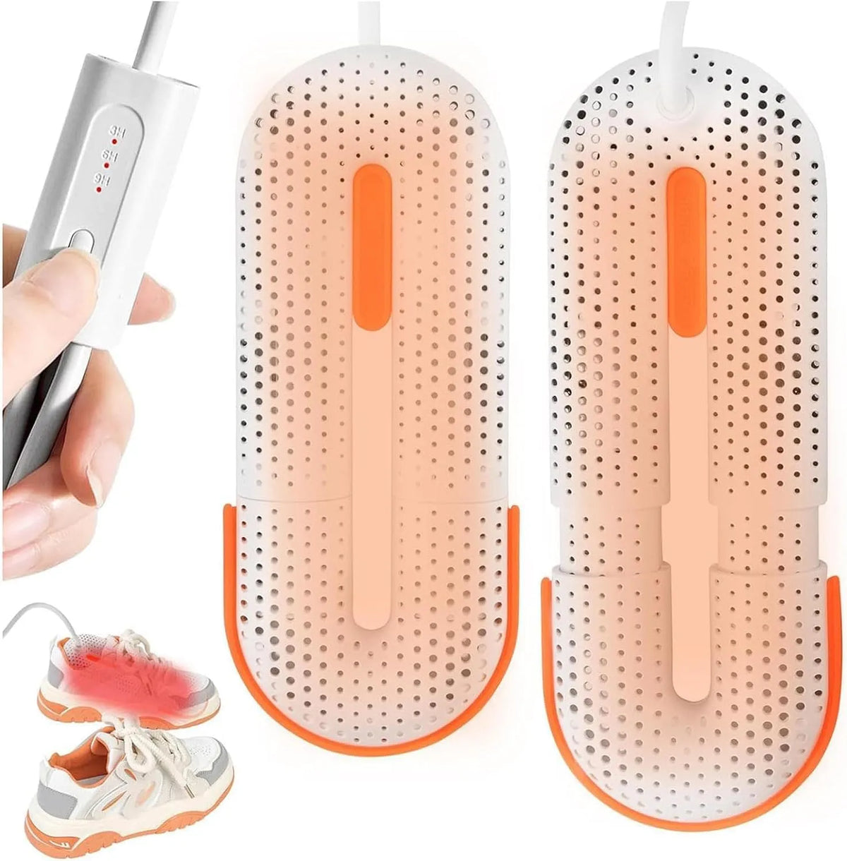 Ventilateur, portable, minuteur, sèche-bottes portable