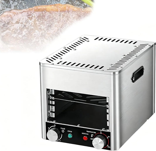 Support, Portable, gril, professionnel, acier inoxydable, fonction chauffante, pour L'intérieur 01
