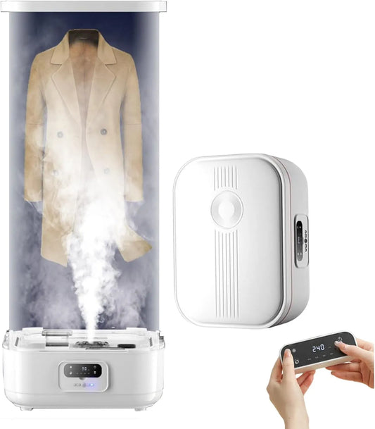 Sèche-linge, 800 W, 3 vitesses, vapeur, Fer à Vapeur Vertical Automatique pour Voyage et Maison