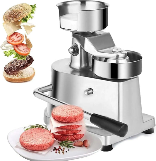 Machine à hamburger, Presse, 11,2 cm, professionnel, acier inoxydable, pour cuisine