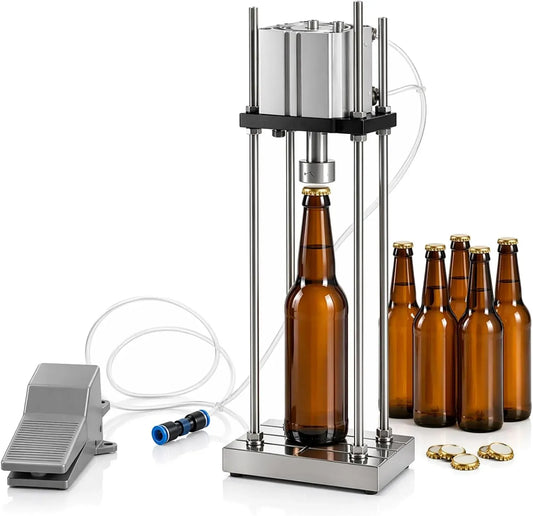 Machine de capsulage, 530 mm, IP65, verre, pour bouteilles en verre