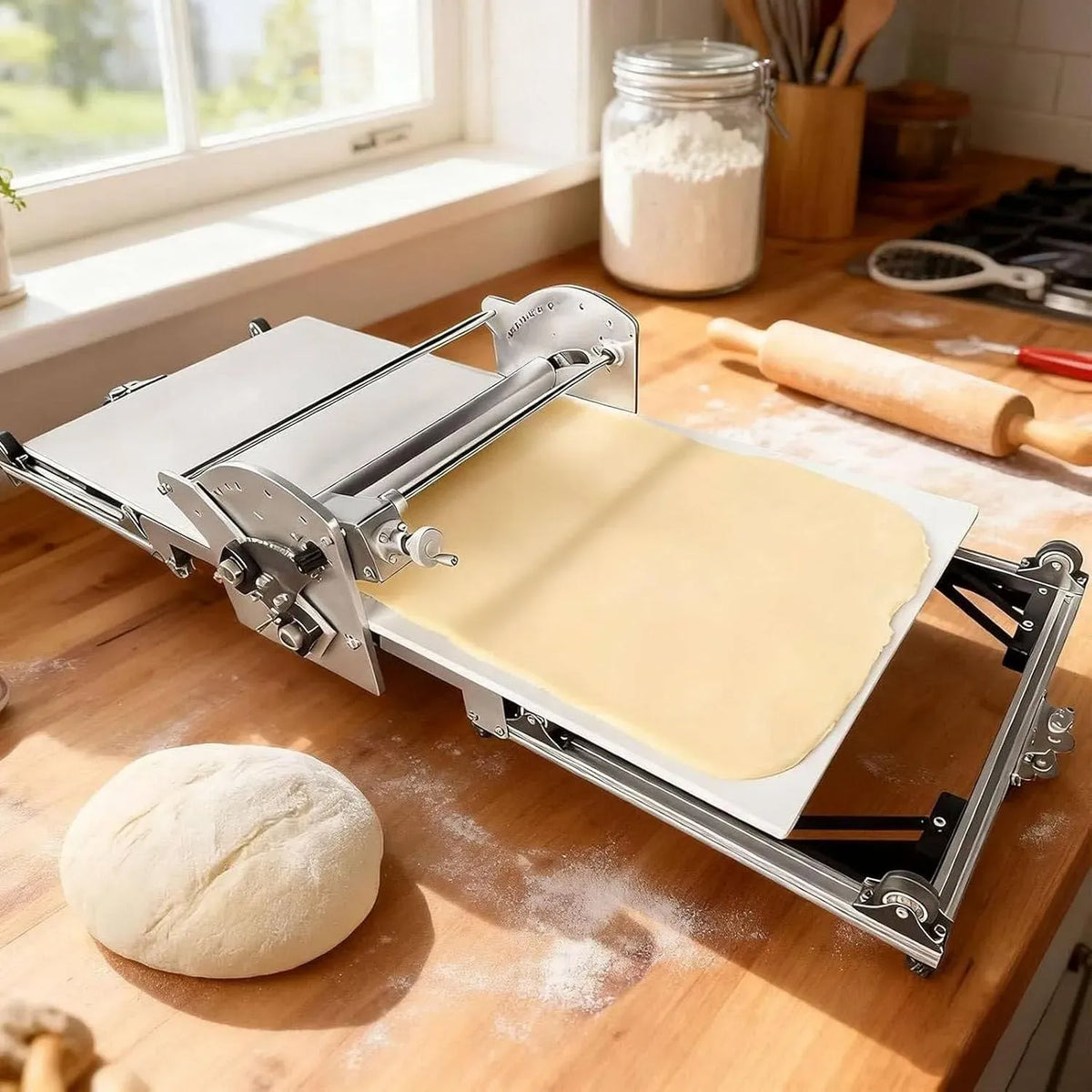 Machine à Laminer, pizza, pour La Préparation De Pâtes à Fondant