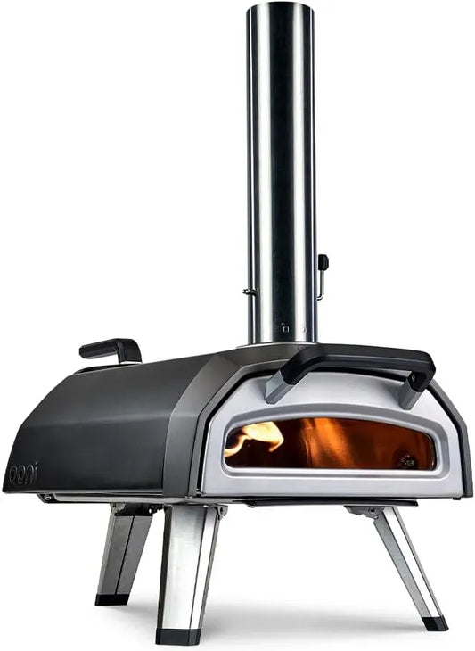 Four électrique à pizza, portable, extérieur, Ooni Karu 2 Multi-Combustibles, Cuisson authentique à la pierre, Jusqu'à 500°C