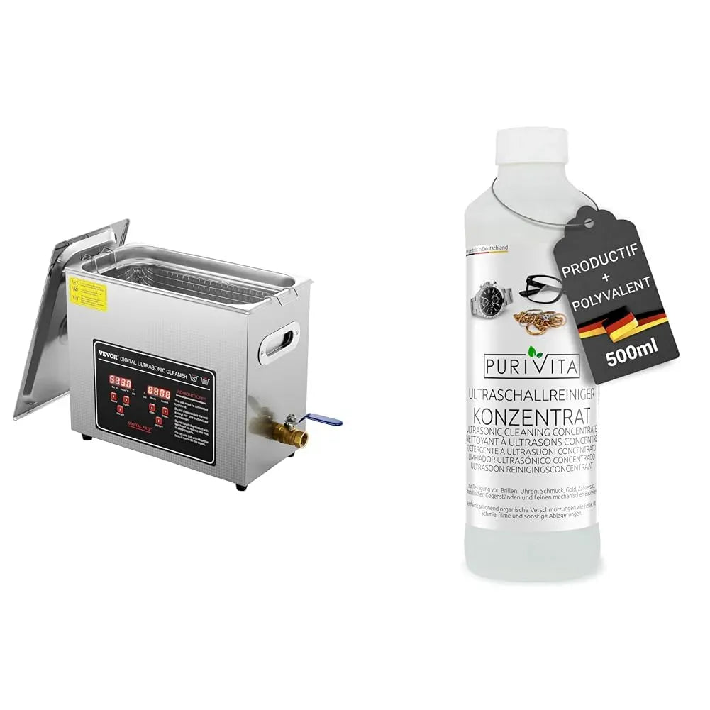VEVOR Radiateur électrique, 6 L, acier inoxydable