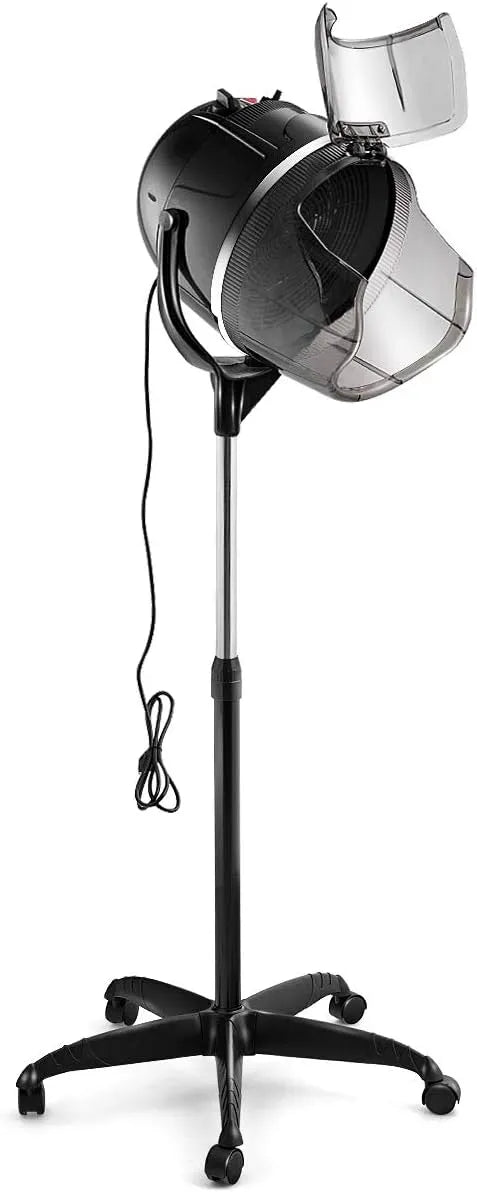 125-160cm Casque, 1050 W, 160 cm, minuteur, décoration de salon, professionnel, pour Salon de Coiffure Maison Spa, COSTWAY