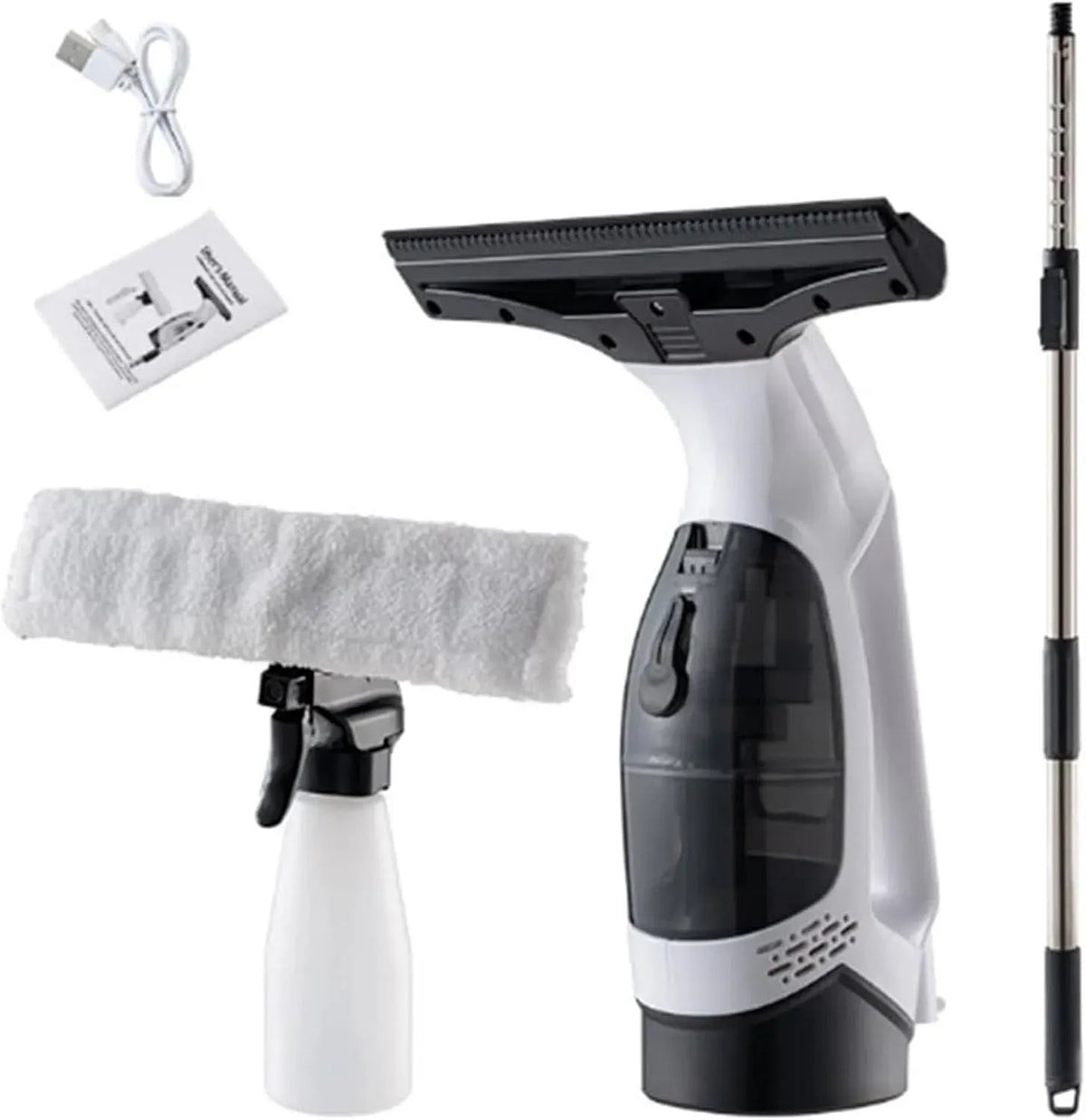 Aspirateur, appareil électrique d'aspiration, nettoyeur électrique de vitres, Nettoyeur de vitres sans fil avec raclette