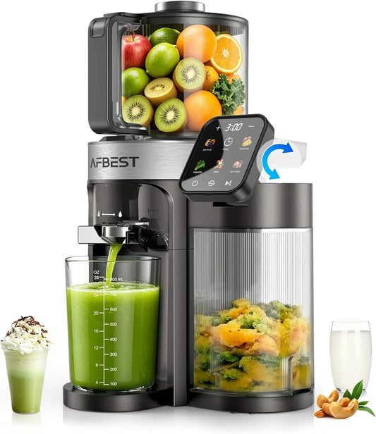 Extracteur de jus, 2,5 L, tactile, 2026 Slow Juicer