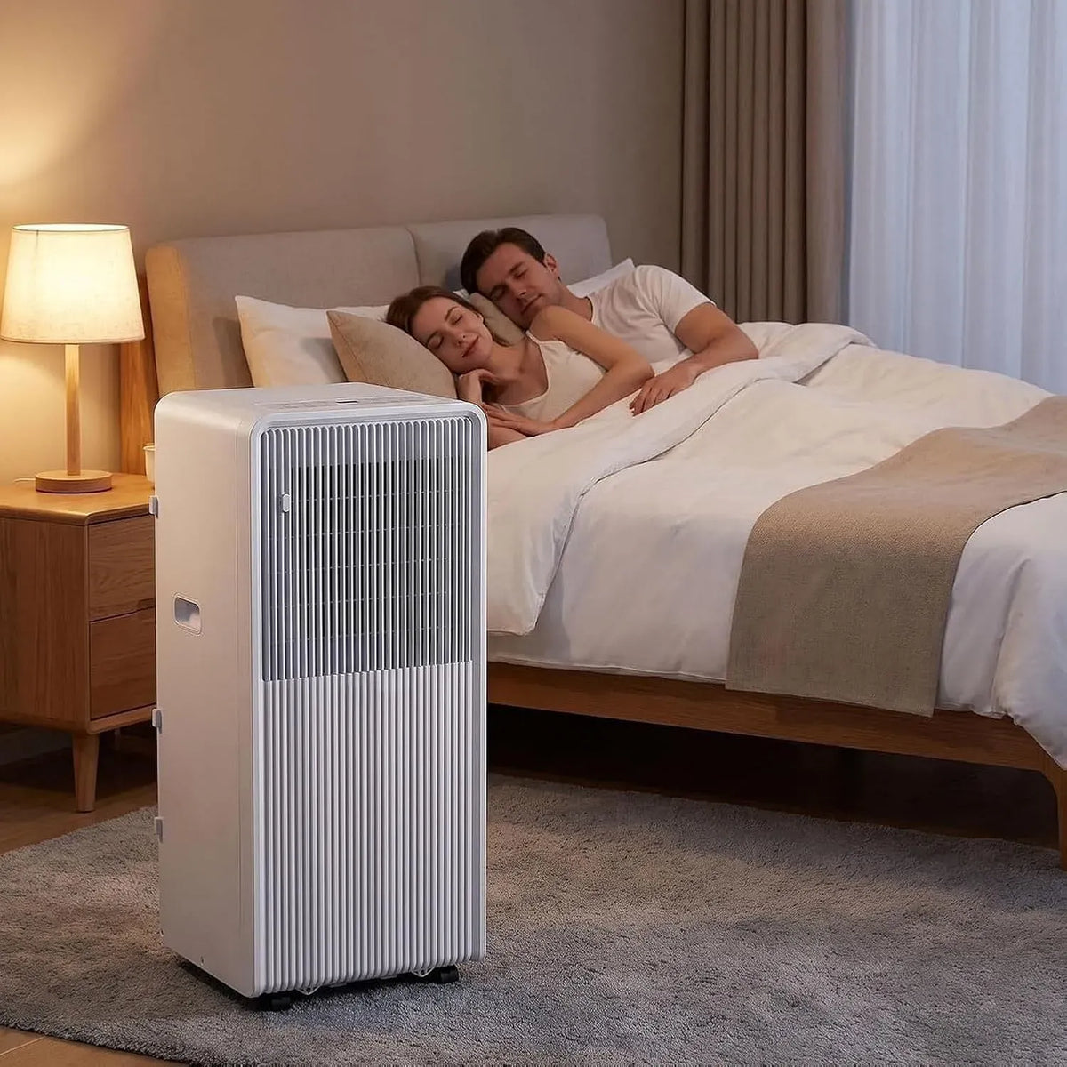 Climatiseur UK 3 24H, 48 dB, portable, minuteur, silencieux, 11000 Btu