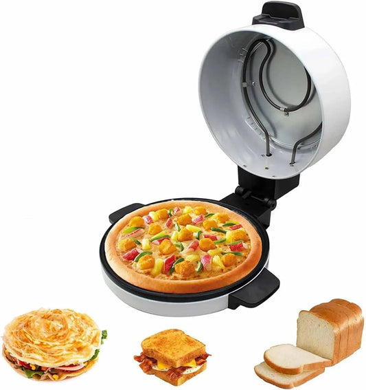 Four électrique à pizza, 12 pouces, 2000 W, pâtisserie