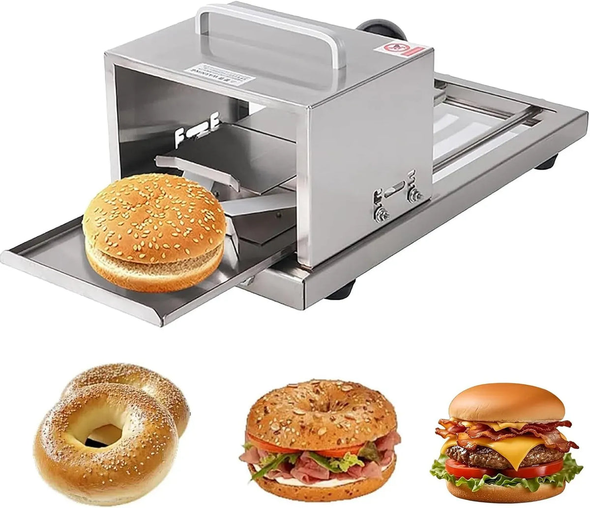 Machine à trancher, trancheuse alimentaire, machine à café électrique, professionnel, acier inoxydable, pour gâteaux/café/boulang