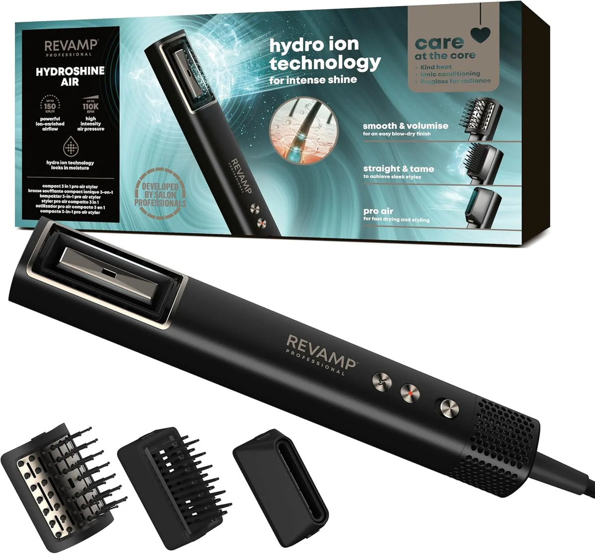 Brosse, pour une Hydratation en Profondeur et une Brillance Inten, REVAMP